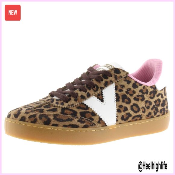 Retro Sneakers Leopard Suede Classic Y2K Chic Minimal Soft Terry Lining